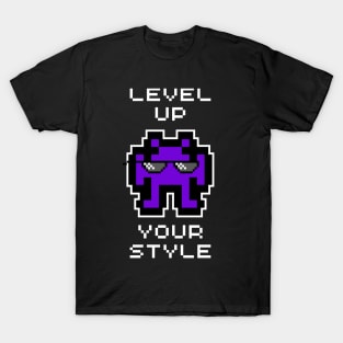 Level Up Your Style Video Game T-Shirt